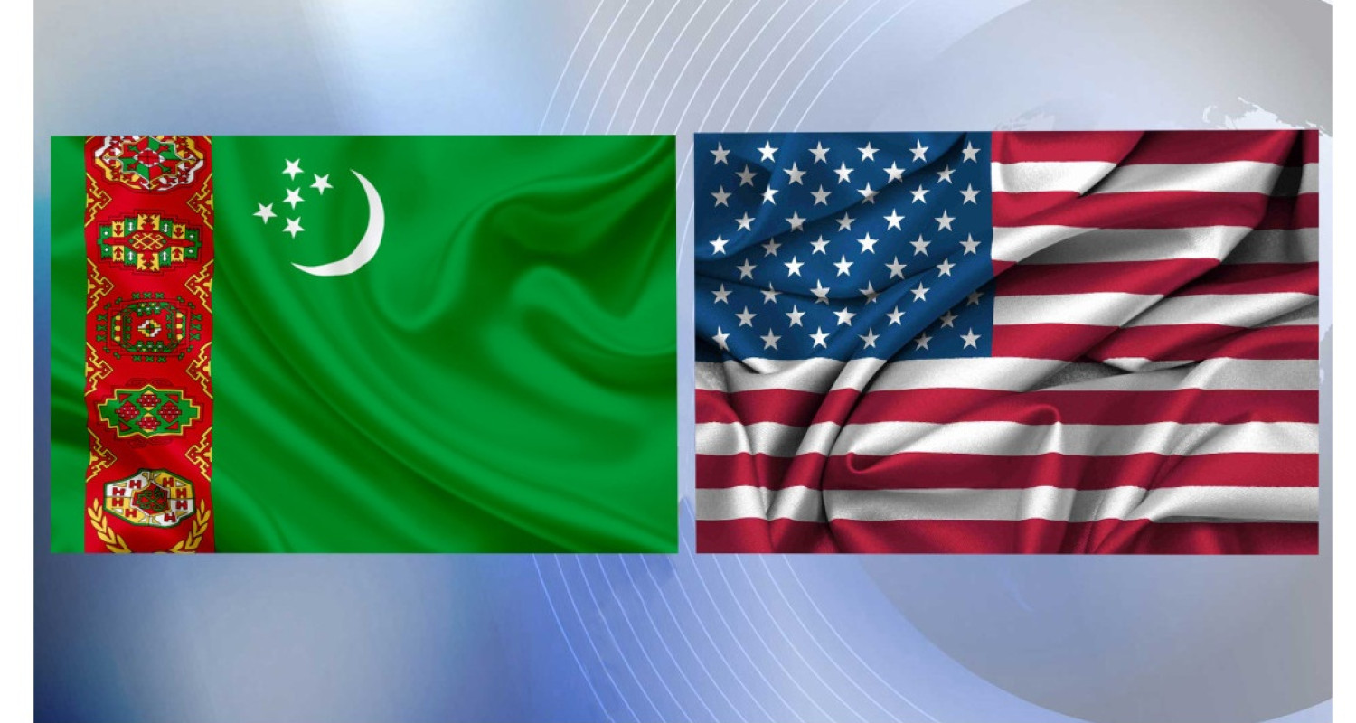 US Turkmenistan Flag