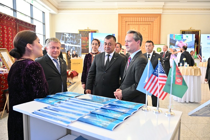 USTBC delegation meeting with Turkmen government officials in Ashgabat, June 2026