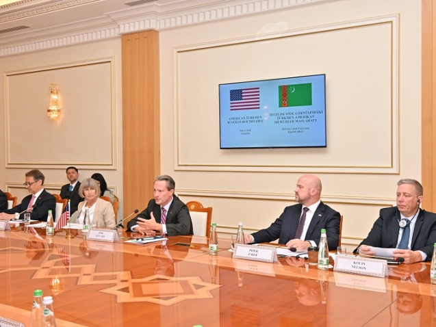 American Business Delegation Ashgabat Turkmenistan