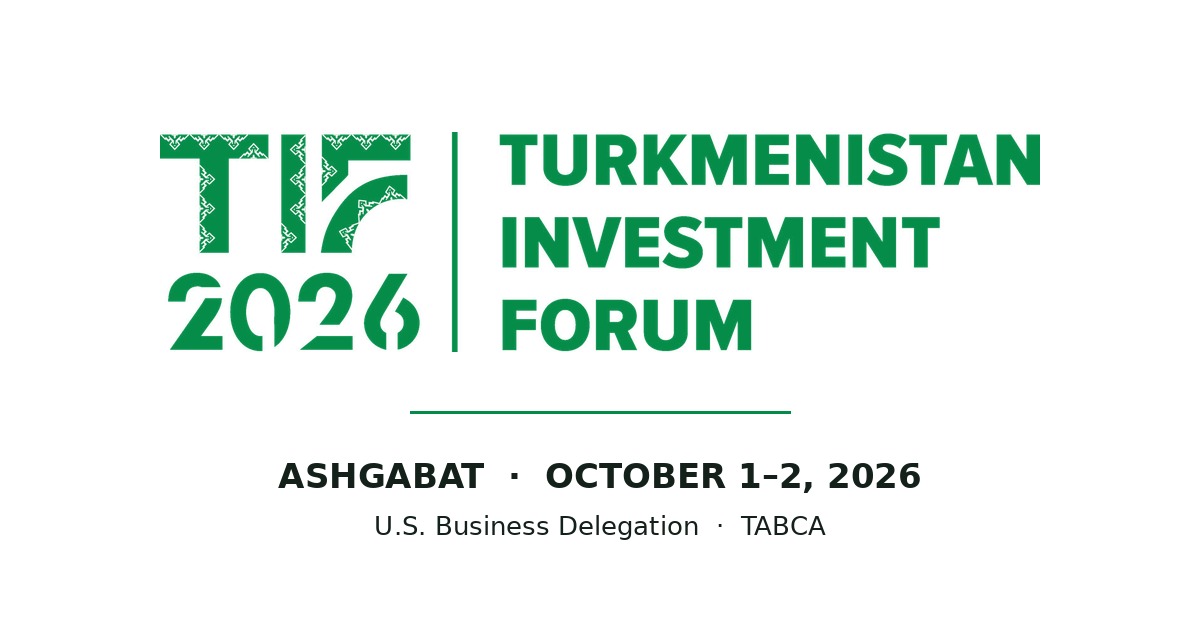 Turkmenistan Investment Forum 2026 — Ashgabat, October 1–2, 2026