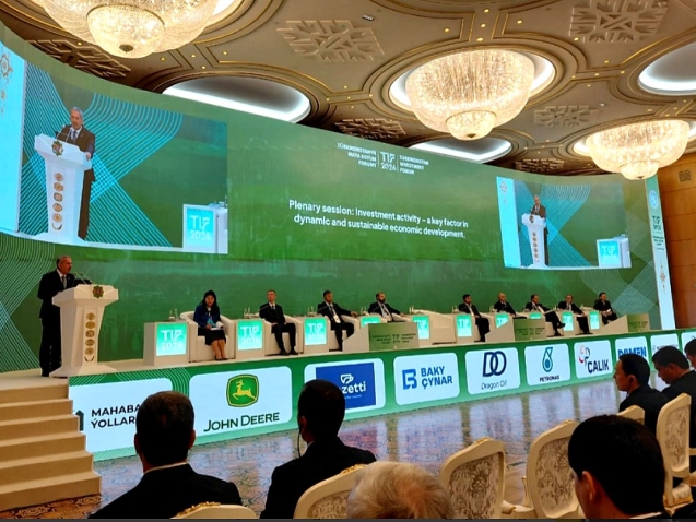TIF 2026 plenary session in Ashgabat, Turkmenistan